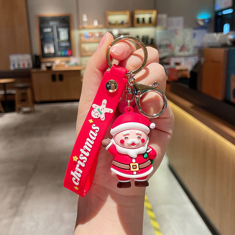 Wholesale Santa Claus Christmas Keychains